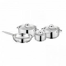 7 пр набор посуды для приготовления Comfort (стальные крышки)