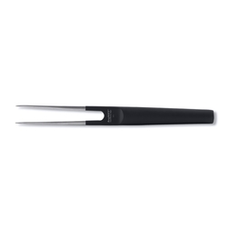 Нож вилка для мяса 17см черного цвета Ron 