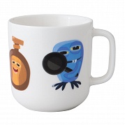 Фарфоровый набор 3пр белый