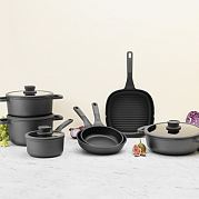 Ковш 18 см 2,0 л Leo cast alu 