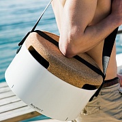 Барбекю настольный цвет белый 35x35x22 см Leo