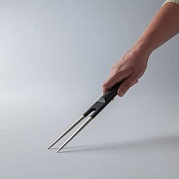 Вилка для мяса 17см черного цвета Ron 