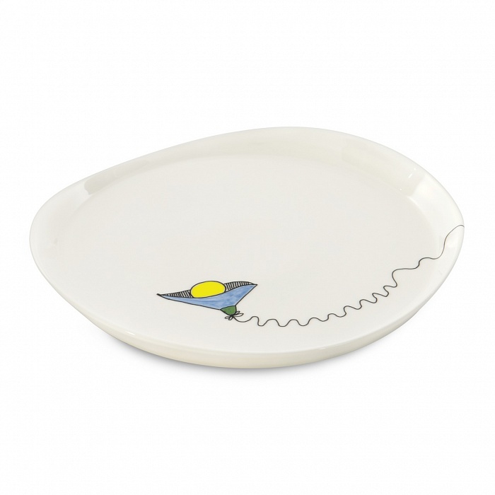 Набор тарелок круглых 25см 2пр Eclipse ornament