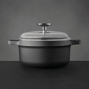 Кастрюля с крышкой 20см 2,8л Gem