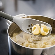 Шумовка нейлоновая 32,5см серый Leo