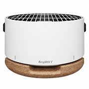 Барбекю настольный цвет белый 35x35x22 см Leo