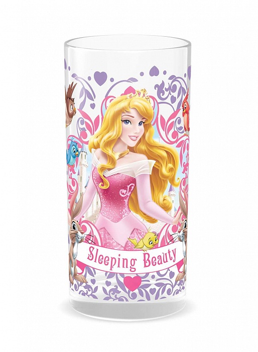 Стакан 270 мл принцессы Sleeping beauty