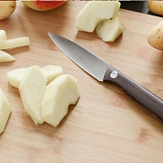 Нож для очистки с рукоятью из темного дерева 8,5см Essentials