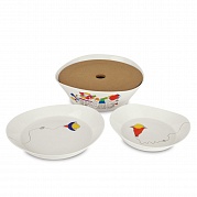 Набор тарелок для пасты 24см 2пр Eclipse ornament