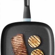 Сковорода-гриль 26 см Leo Slate