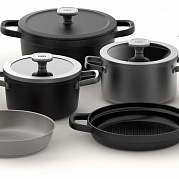 Leo Graphite Кастрюля с антипригарным покрытием 20 см, 3,1 л