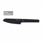 Нож для овощей 12см черного цвета Ron 