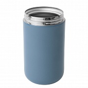 Пищевой контейнер с эффектом термоса 750мл синий Leo